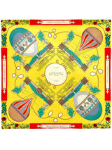 <シルクスカーフ65> フラワーバルーン