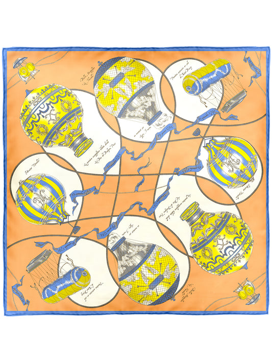 SILK SCARF 88 / BALOON HISTORY
