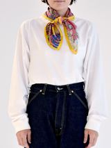 <シルクスカーフ65>ブルーメンガーデン