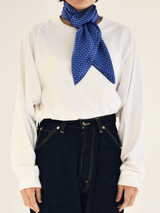 <シルクスカーフ88>ドット