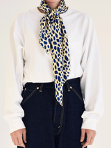 SILK SCARF 88 / LEOPARD