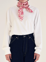 SILK SCARF 88 / LEOPARD