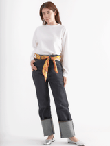 <シルクスカーフ88>アップルレター