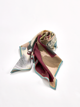 <ウールシルクカシミアストール88>デスク