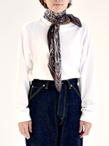 <シルクスカーフ88> カレイドバンダナ