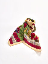 WOOL SILK CASHMERE STOLE 88 / RUG