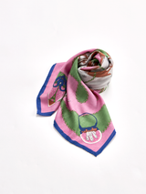 WOOL SILK CASHMERE STOLE 88 / SNOWGLOBE