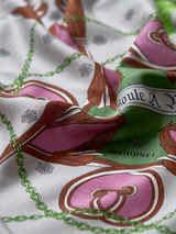 WOOL SILK CASHMERE STOLE 88 / SNOWGLOBE