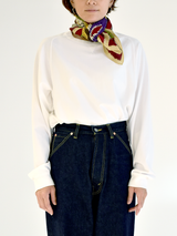 WOOL SILK CASHMERE STOLE 88 / RUG