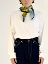 <ウールシルクカシミアストール88>デスク