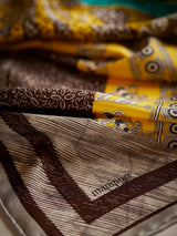 <シルクスカーフ88>バティック