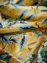 <Silk Scarf 65> Summer Flower