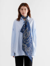 <シルクスカーフ88> カレイドバンダナ