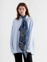 <シルクスカーフ88> カレイドバンダナ