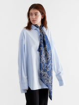 <シルクスカーフ88> カレイドバンダナ