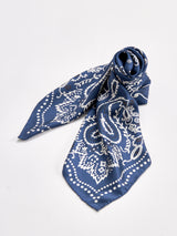 <シルクスカーフ88> カレイドバンダナ