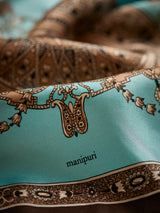 <Silk Scarf 65> Gothic
