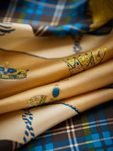 SILK SCARF 65 / CROWN