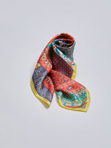 <シルクスカーフ65>バティック