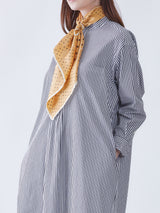 <シルクスカーフ65> ジオメドット