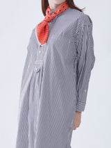 <シルクスカーフ65> ジオメドット