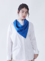 <シルクスカーフ65> ジオメドット