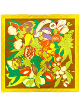 <シルクスカーフ65> トロピカル