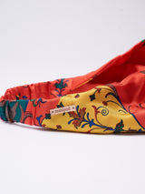 <ヘアアクセサリー>クロススカーフヘアバンドシングル