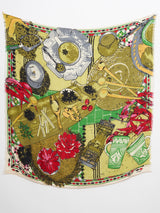 <ウールシルクストール120>コーヒー