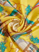 <シルクスカーフ65> フラワーバルーン