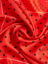 <シルクスカーフ65> ジオメドット