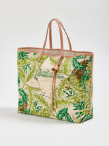 <舟形トートバッグLL>サファリ