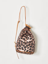 ONE SHOULDER BACKPACK / LEOPARD PEG