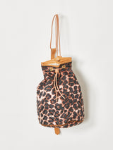 ONE SHOULDER BACKPACK / LEOPARD PEG