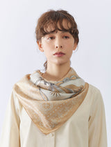 <シルクスカーフ65> バンダナ気球