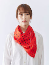 <シルクスカーフ65> ジオメドット