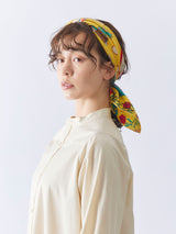 <シルクスカーフ65> フラワーバルーン