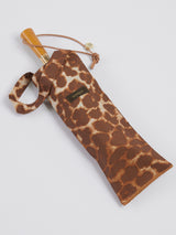 <晴雨兼用折傘>レオパードベグ