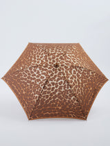 <晴雨兼用折傘>レオパードベグ