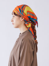 SILK SCARF WITH LEATHER 88 / DOT STRIPE