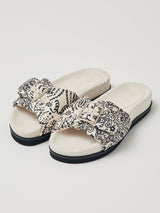 SANDALS / KALEIDO BANDANA