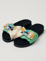 SANDALS / LAMP X PAISLEY BANDANA