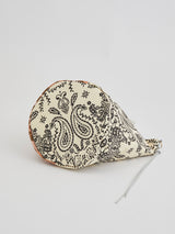 <バケツトートバッグM>レオパードカレイドバンダナ