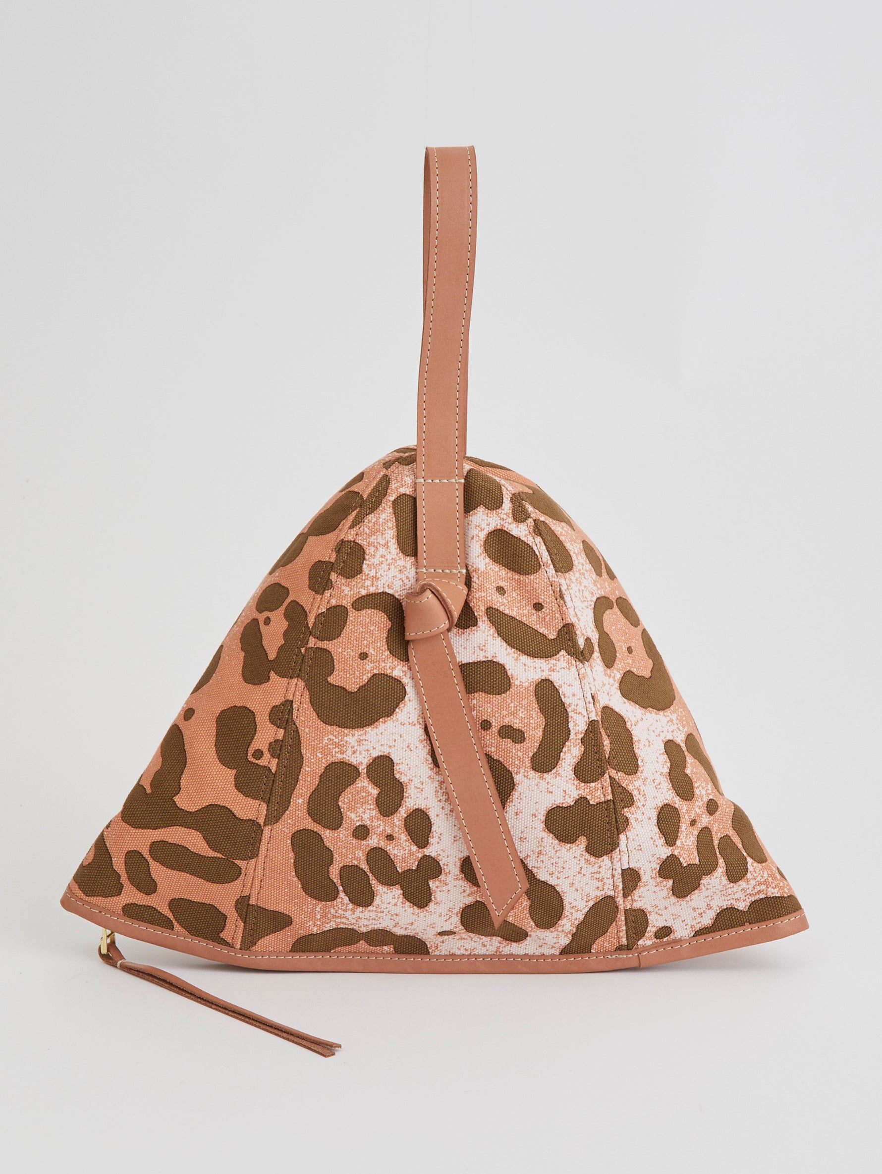 KNOTTED HAT BAG / LEOPARD – manipuri