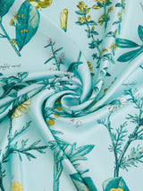 <シルクスカーフ65> アンティークフラワー