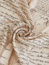 <シルクスカーフ65> レター