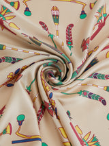 <シルクスカーフ65> エジプトトライブ