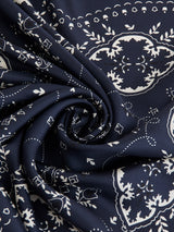 SILK SCARF 65 / PAYSLEY BANDANA