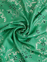 SILK SCARF 88 / PAYSLEY BANDANA