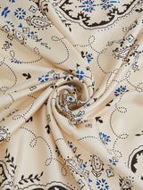 SILK SCARF 88 / PAYSLEY BANDANA